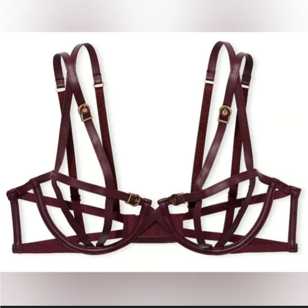 Strappy black very sexy Cage Bra